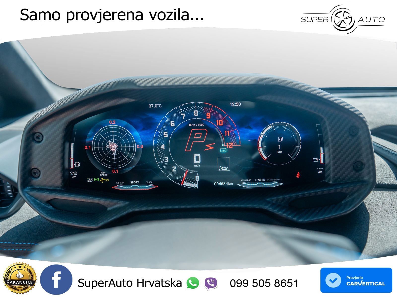 Lamborghini Temerario 4.0 V8 (920 KS) HPEV e-4WD DCT LED+ACC
