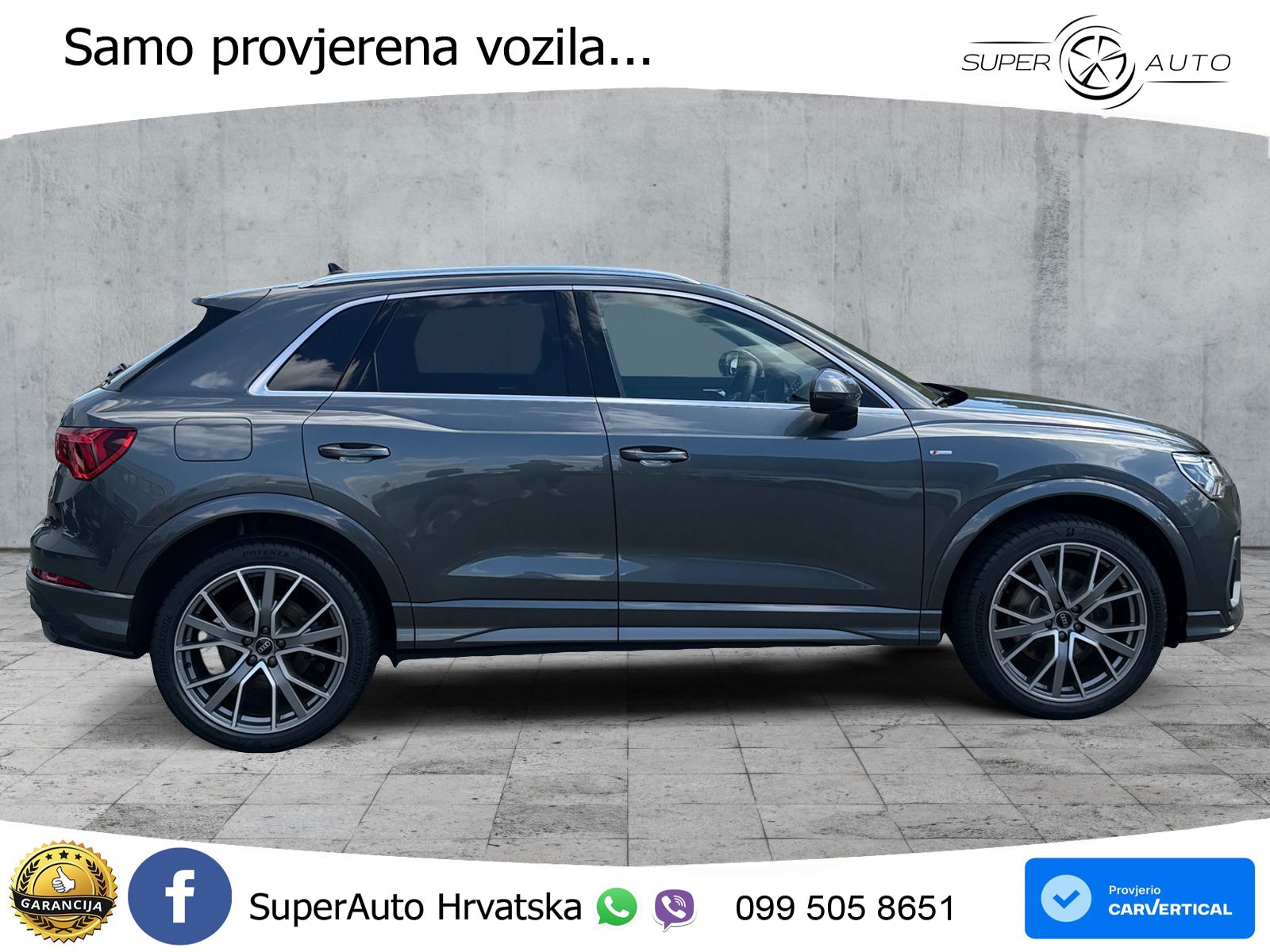 Audi Q3 45 TFSI (245 KS) quattro S tronic S line LED+GR SJED+ACC