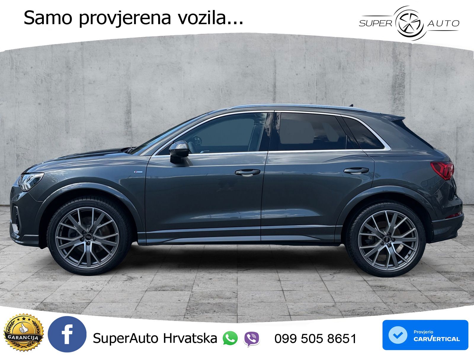 Audi Q3 45 TFSI (245 KS) quattro S tronic S line LED+GR SJED+ACC