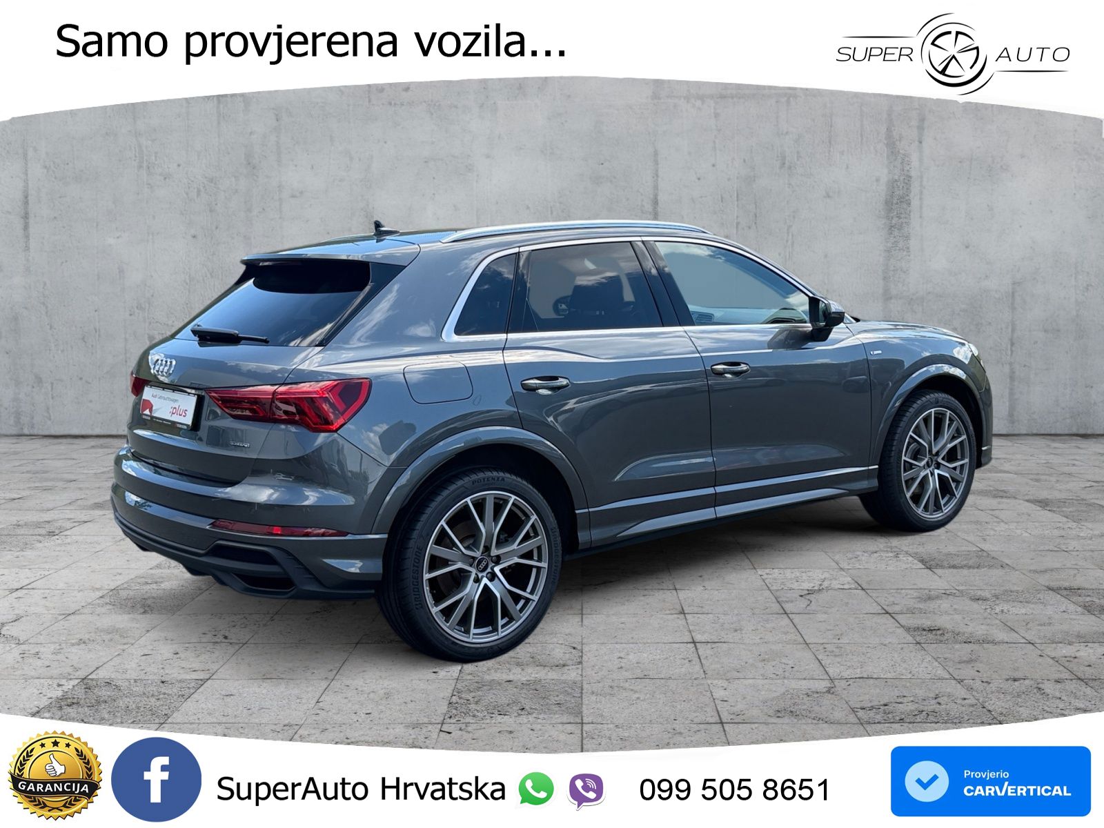 Audi Q3 45 TFSI (245 KS) quattro S tronic S line LED+GR SJED+ACC