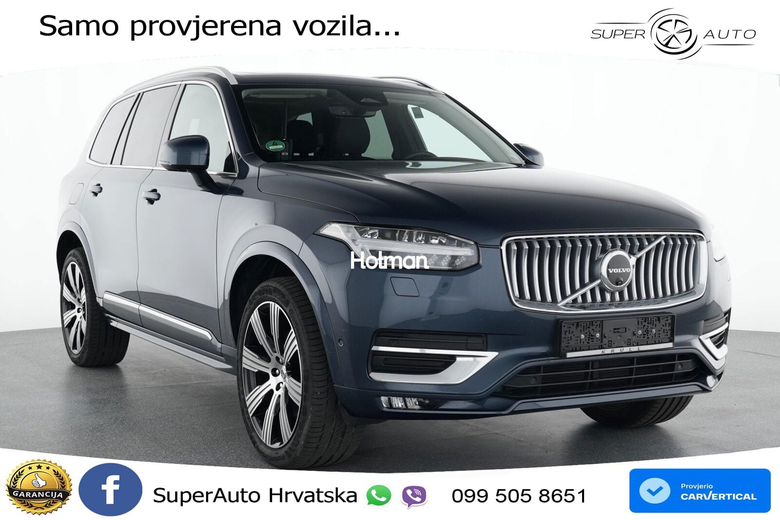 Volvo XC90 2.0 B5 Diesel AWD Automatic ACC+GR SJED+360+PANO