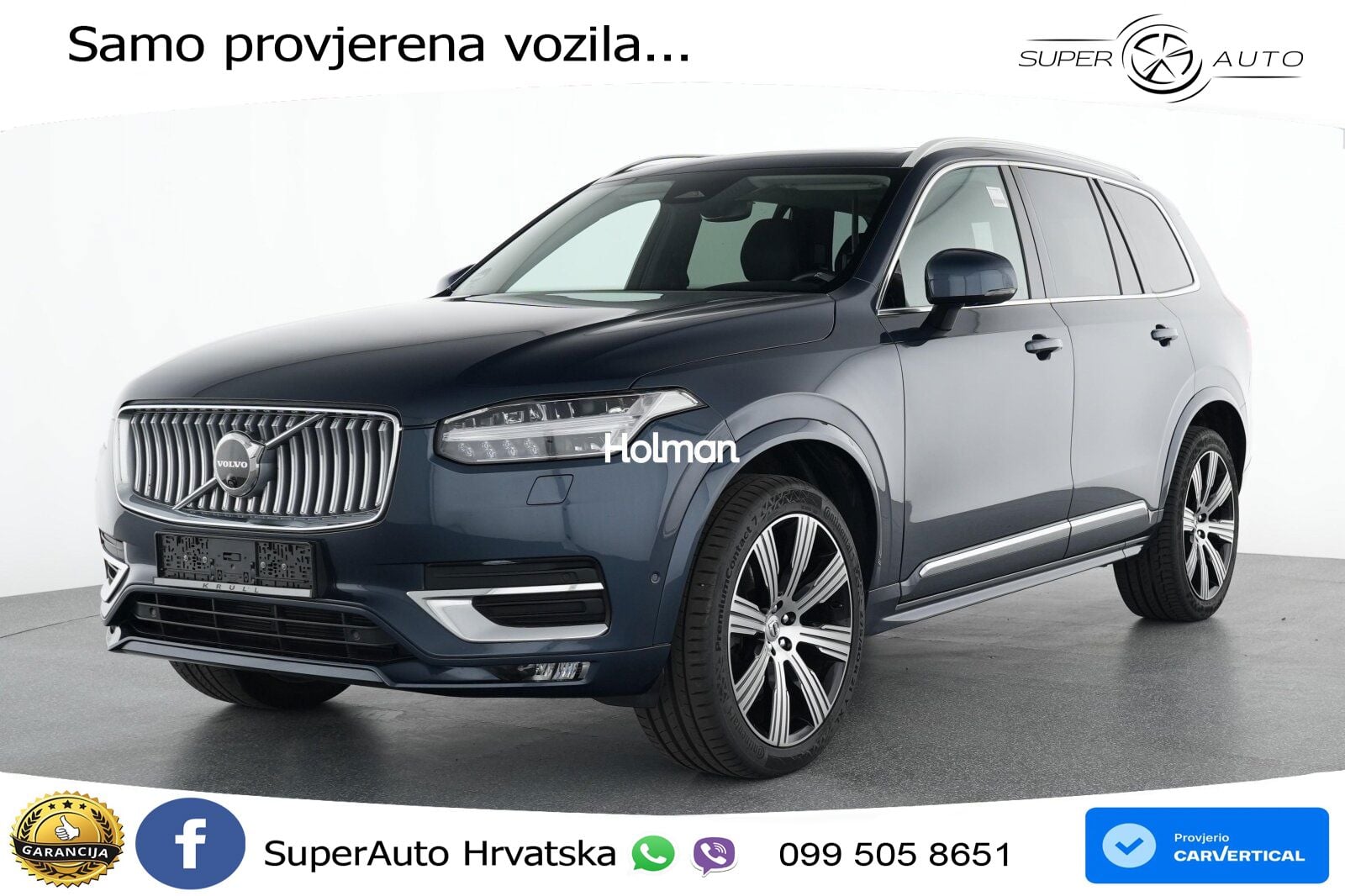 Volvo XC90 2.0 B5 Diesel AWD Automatic ACC+GR SJED+360+PANO