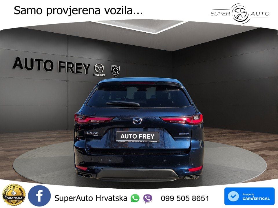 Mazda CX-60 2.5 e-Skyactiv (328 KS) AWD Automatic MATRIX+GR SJED+KAM