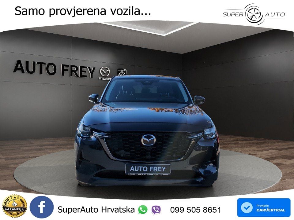 Mazda CX-60 2.5 e-Skyactiv (328 KS) AWD Automatic MATRIX+GR SJED+KAM