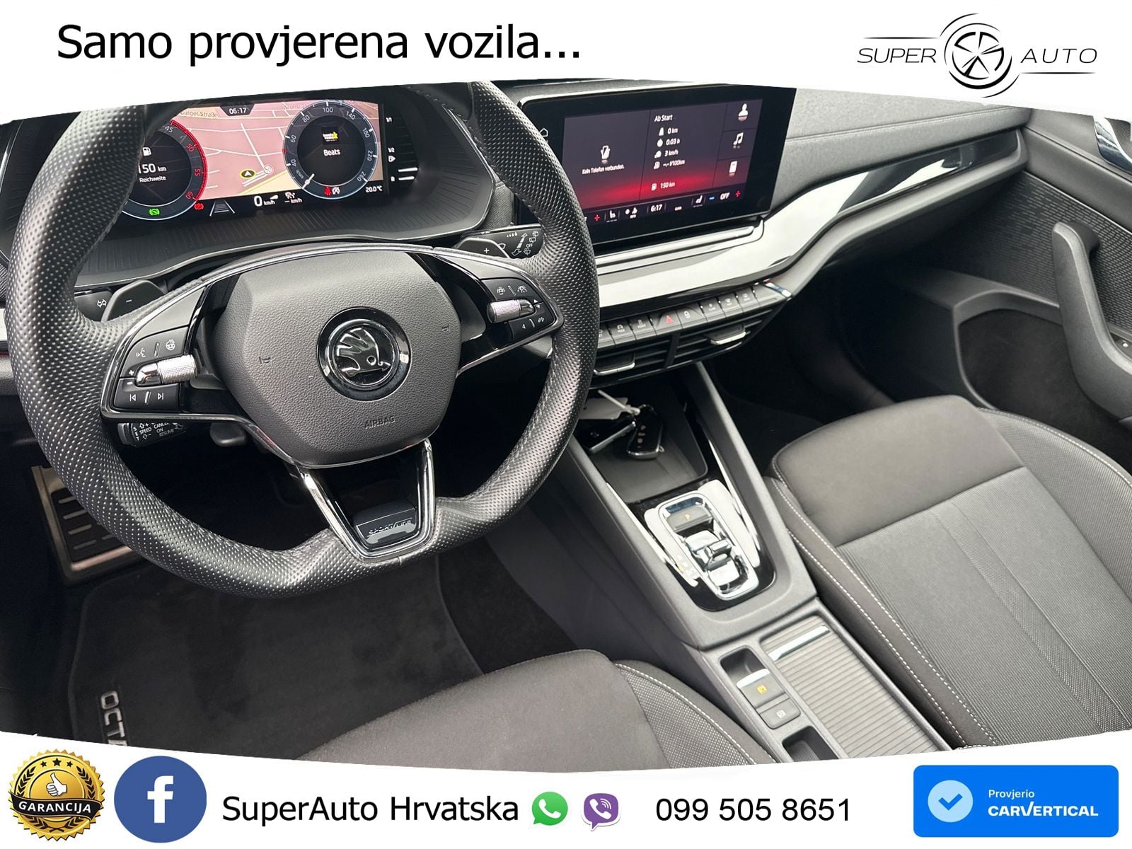 Škoda Octavia Combi 2.0 TDI (150 KS) DSG SportLine LED+GR SJED+ACC