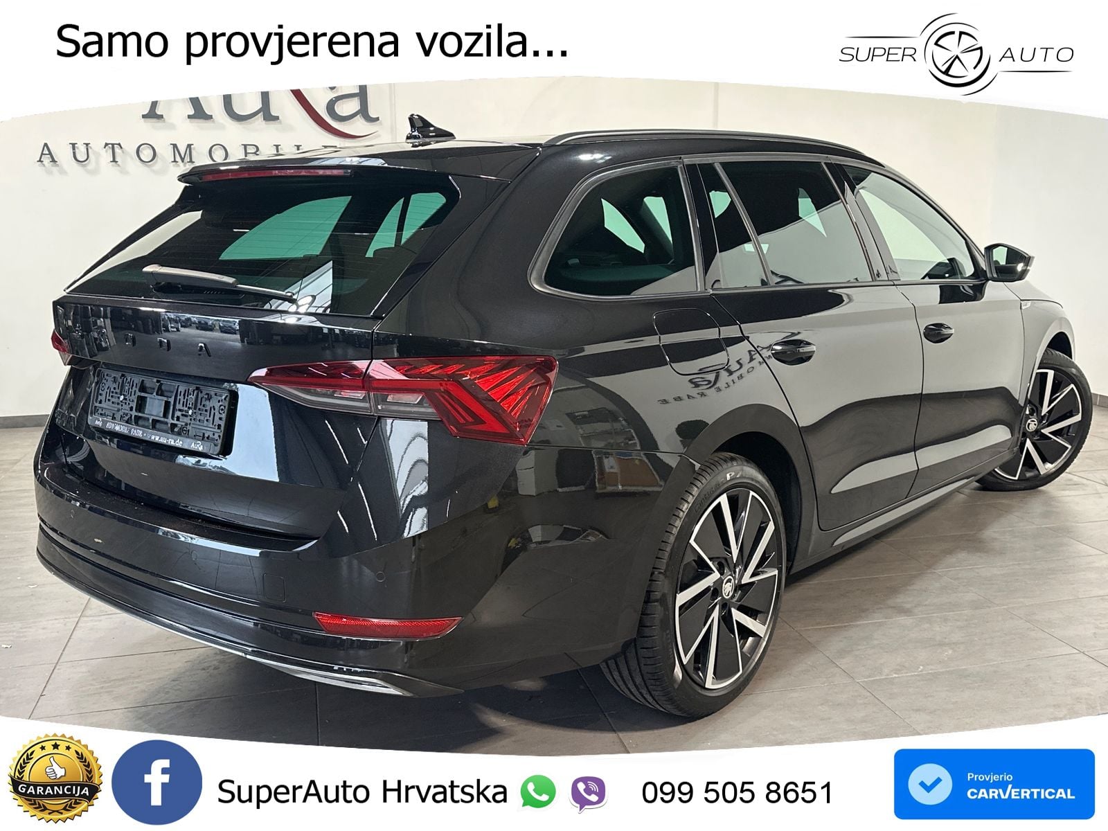 Škoda Octavia Combi 2.0 TDI (150 KS) DSG SportLine LED+GR SJED+ACC