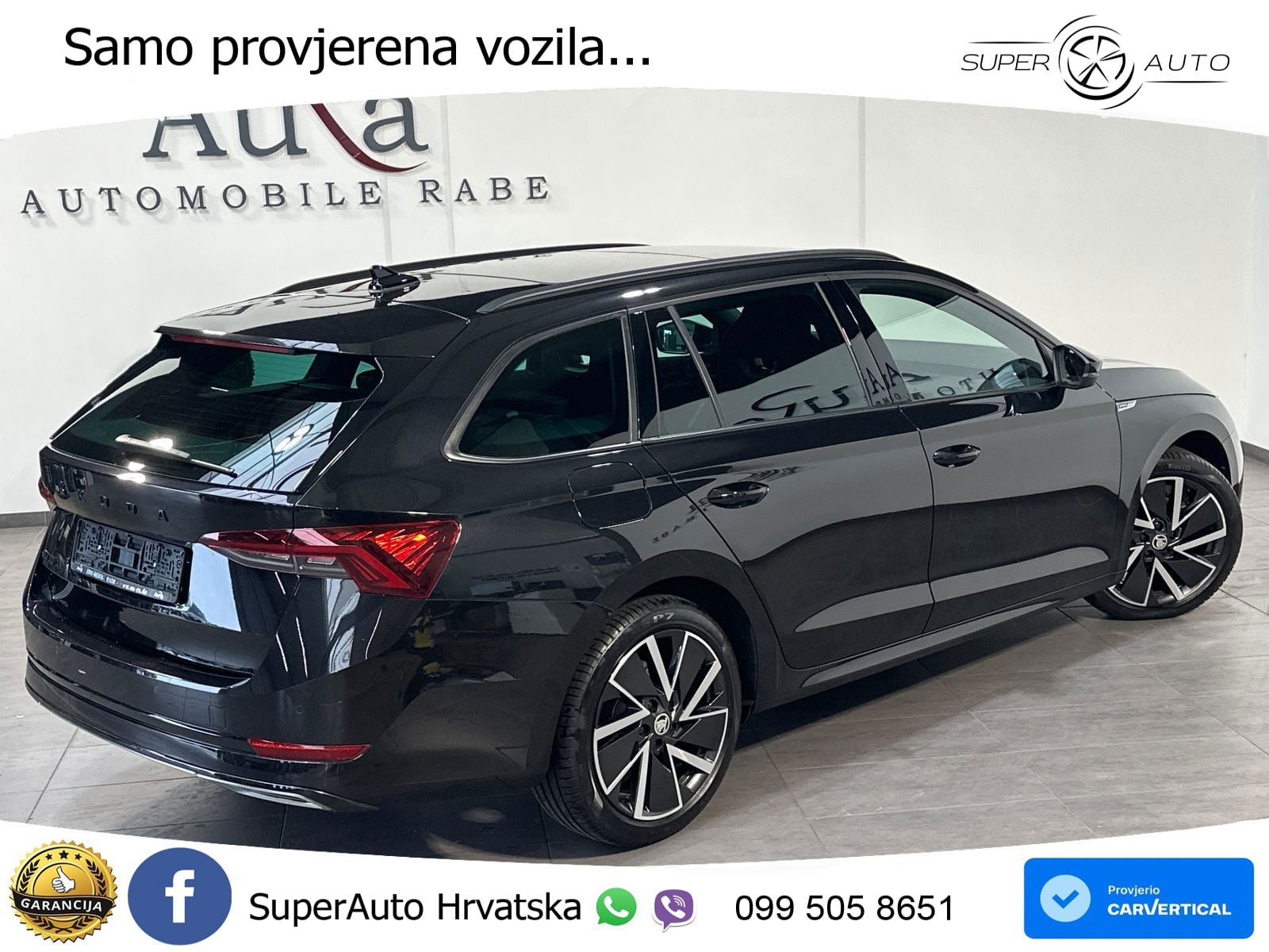 Škoda Octavia Combi 2.0 TDI (150 KS) DSG SportLine LED+GR SJED+ACC