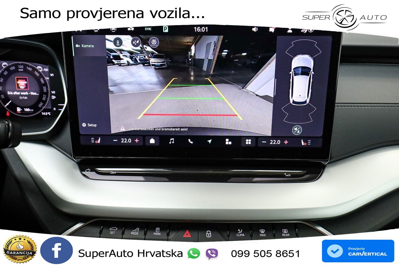 Škoda Octavia Combi 2.0 TDI (150 KS) DSG Selection LED+GR SJED+ACC