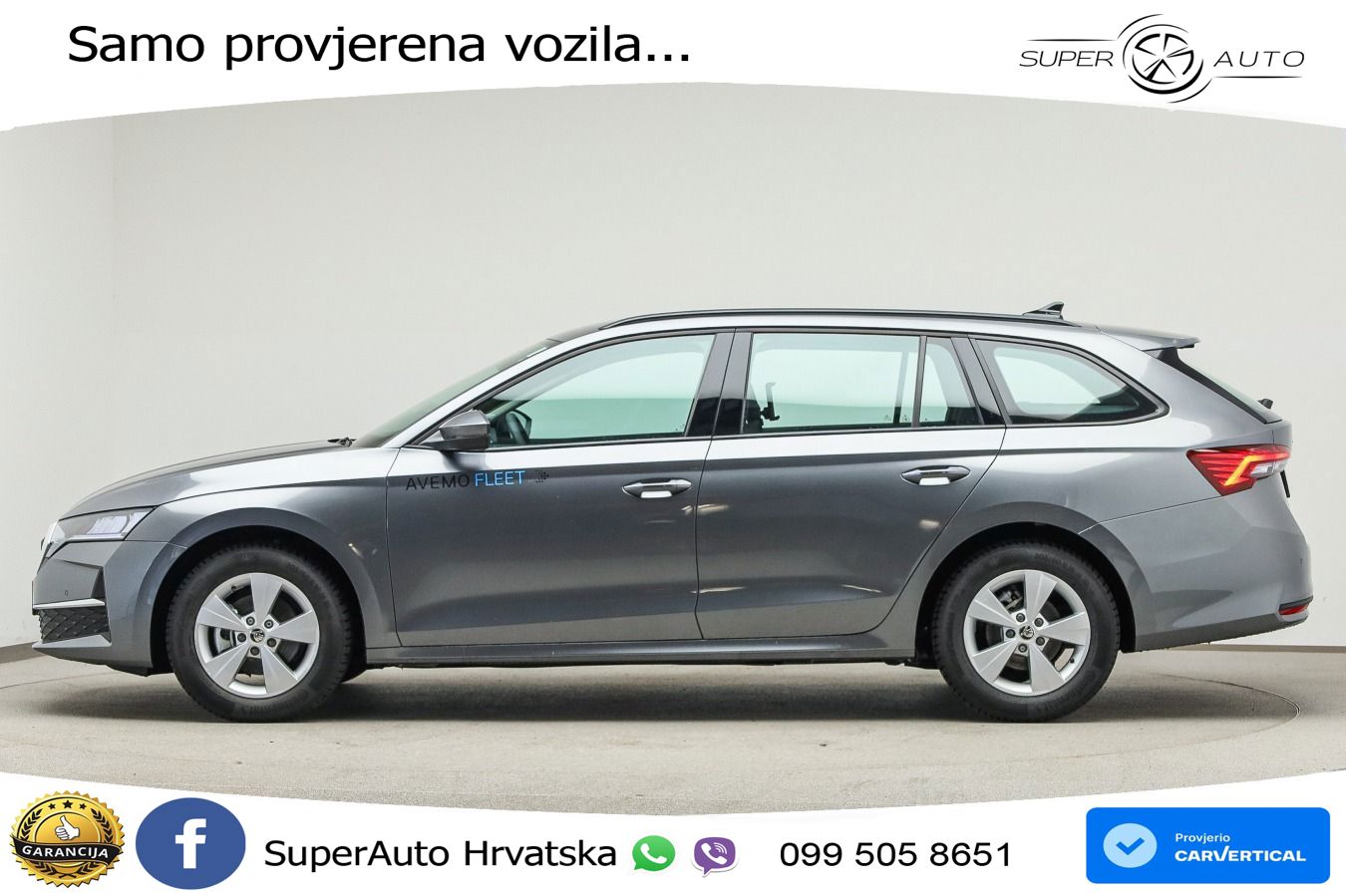 Škoda Octavia Combi 2.0 TDI (150 KS) DSG Selection LED+GR SJED+ACC