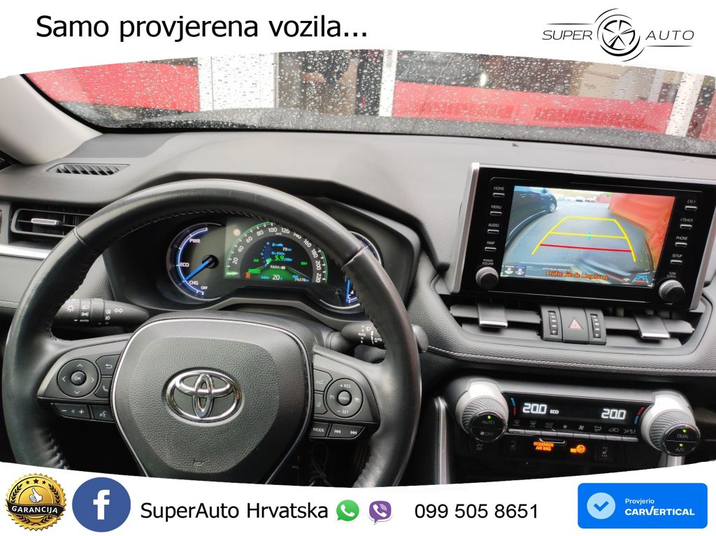 Toyota RAV4 2.5 (218 KS) Hybrid e-CVT Team Deutschland LED+GR SJED+ACC