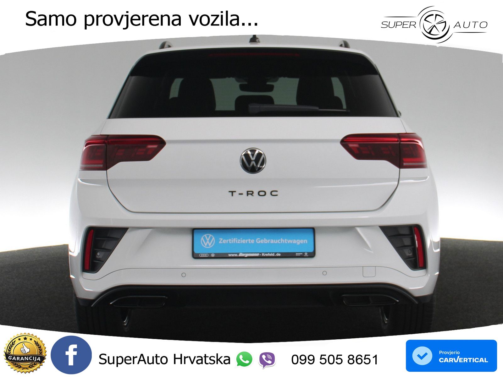Volkswagen T-Roc 1.5 TSI (150 KS) DSG MATRIX+GR SJED+KAM