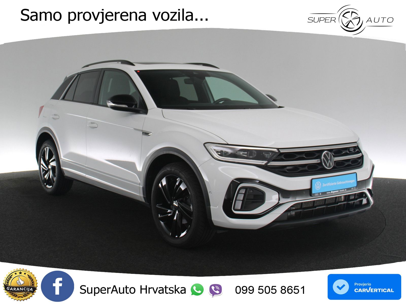 Volkswagen T-Roc 1.5 TSI (150 KS) DSG MATRIX+GR SJED+KAM
