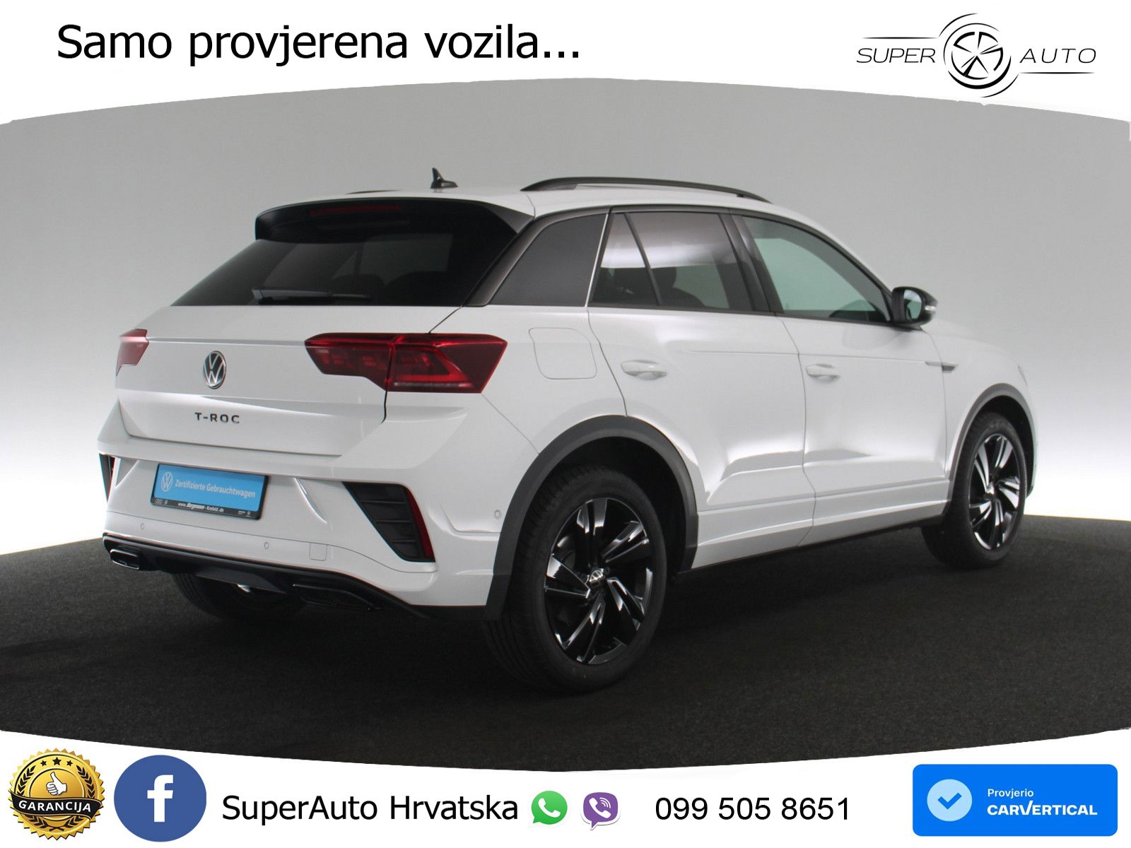 Volkswagen T-Roc 1.5 TSI (150 KS) DSG MATRIX+GR SJED+KAM