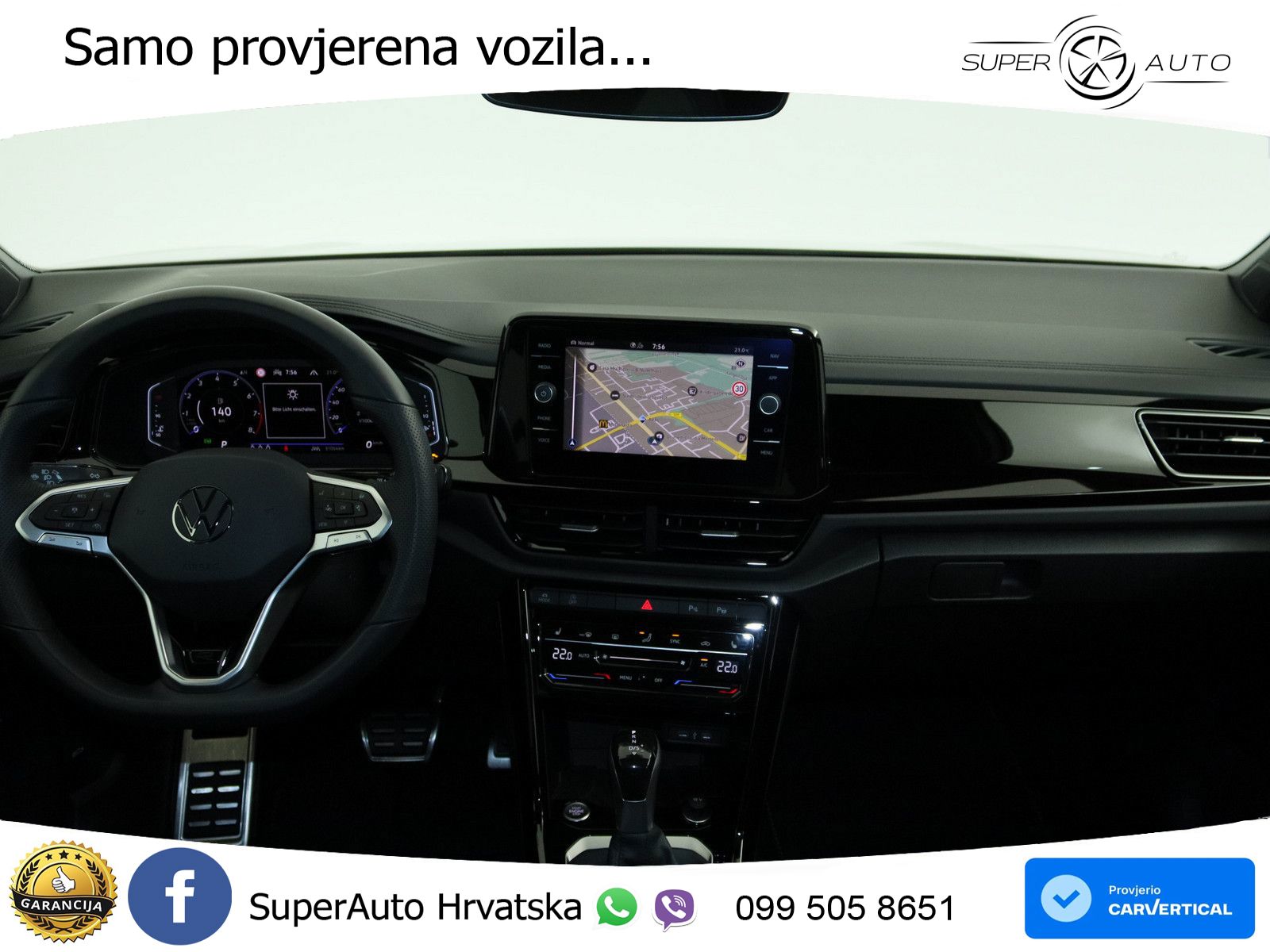 Volkswagen T-Roc 1.5 TSI (150 KS) DSG MATRIX+GR SJED+KAM