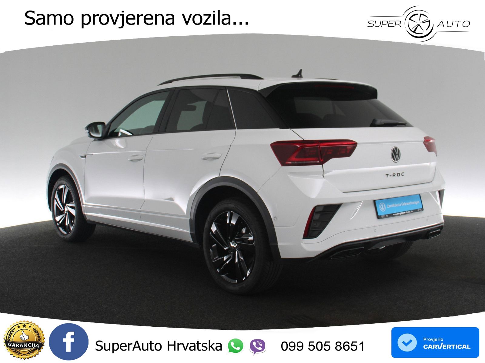 Volkswagen T-Roc 1.5 TSI (150 KS) DSG MATRIX+GR SJED+KAM
