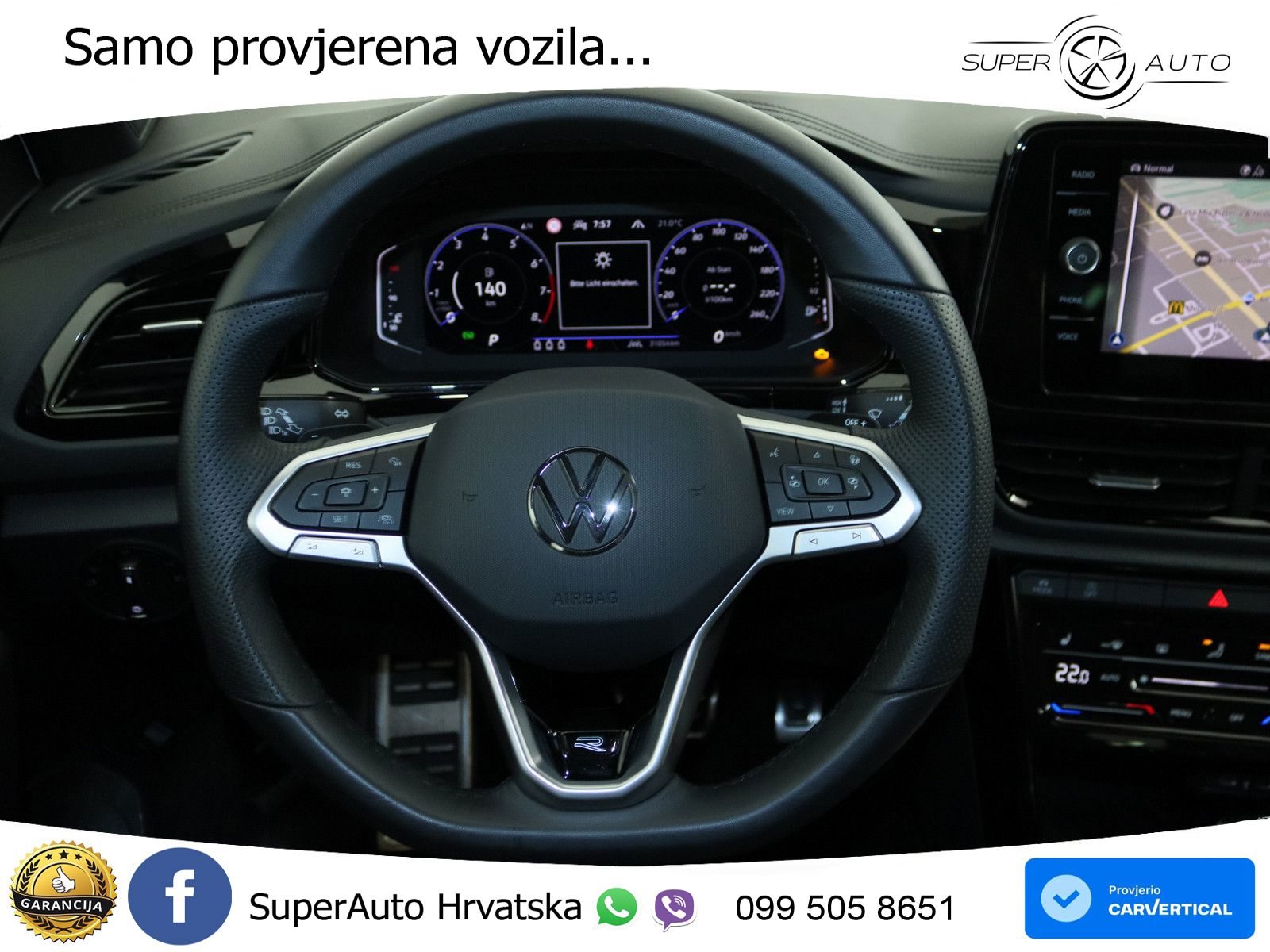 Volkswagen T-Roc 1.5 TSI (150 KS) DSG MATRIX+GR SJED+KAM