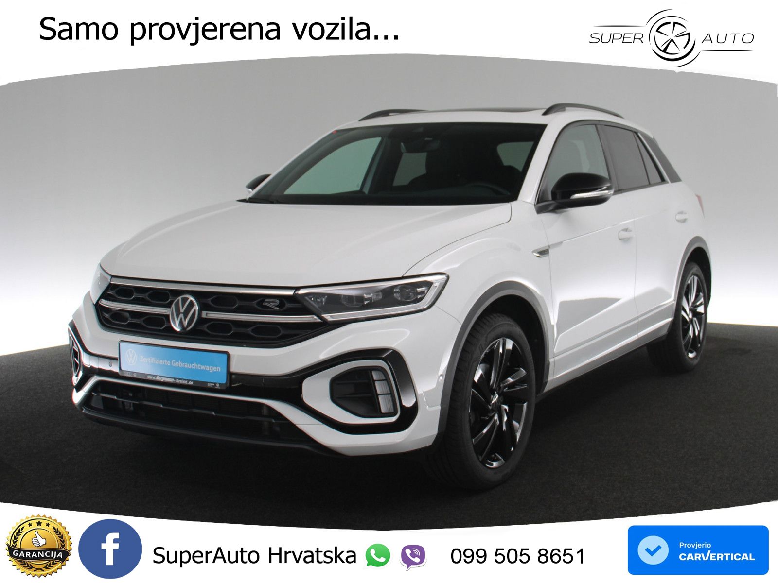 Volkswagen T-Roc 1.5 TSI (150 KS) DSG MATRIX+GR SJED+KAM