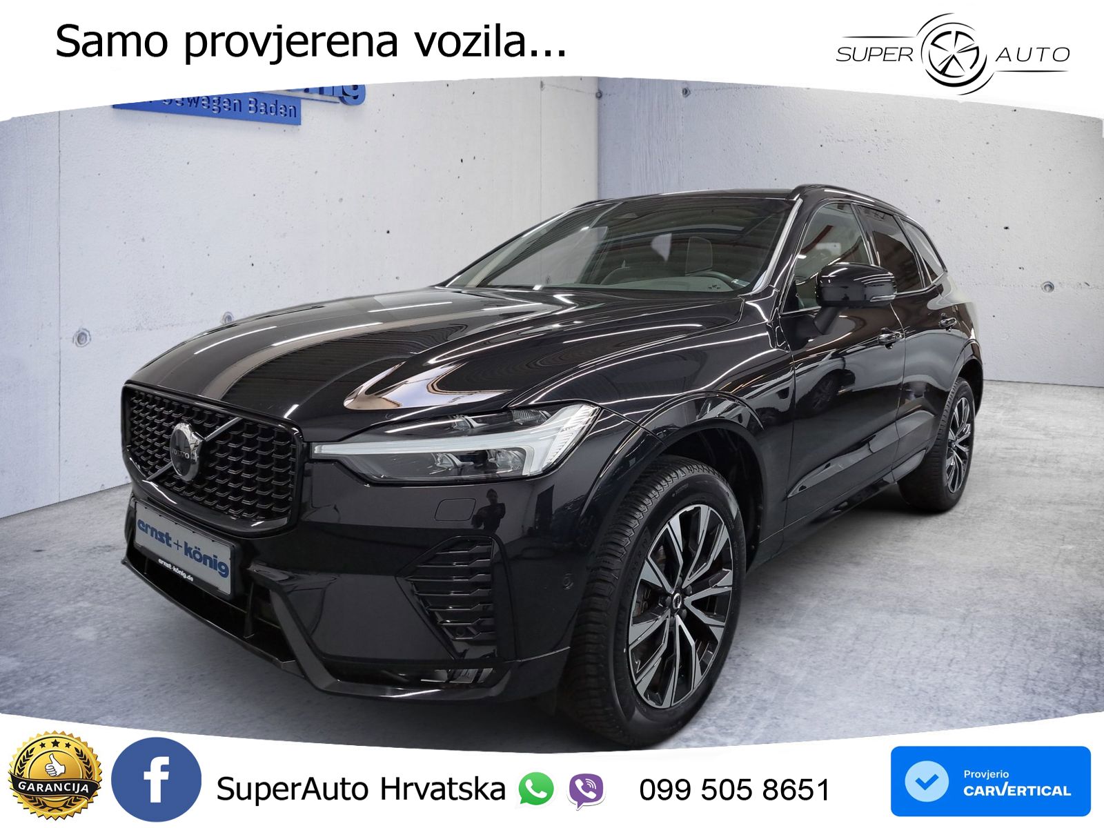 Volvo XC60 B4 Diesel AWD Geartronic ACC+GR SJED+360+PANO