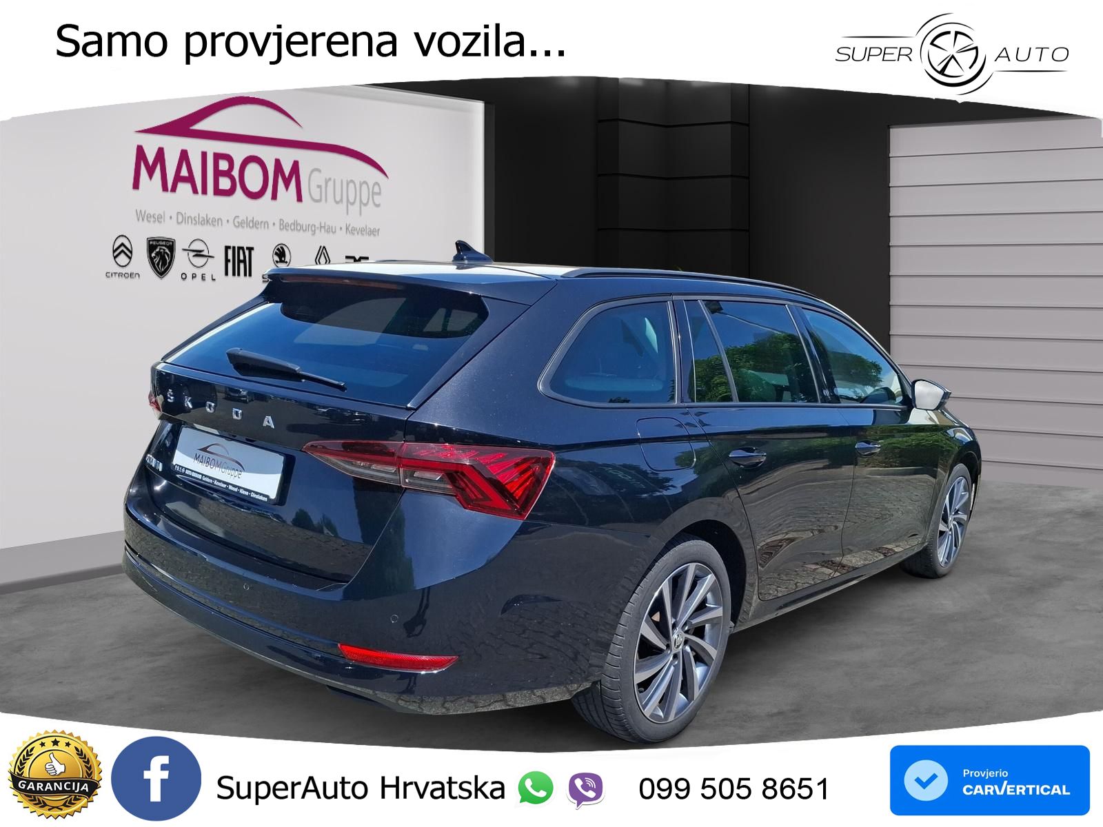 Škoda Octavia Combi 2.0 TDI (150 KS) DSG