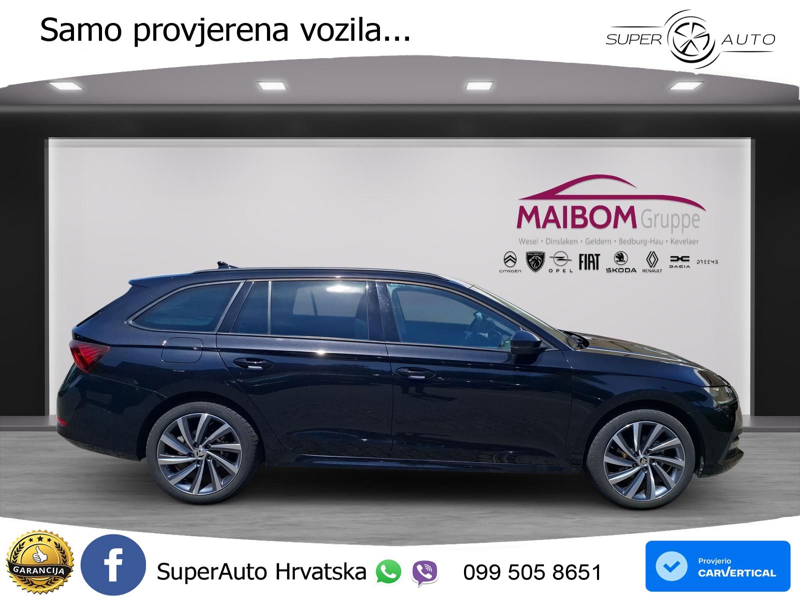 Škoda Octavia Combi 2.0 TDI (150 KS) DSG