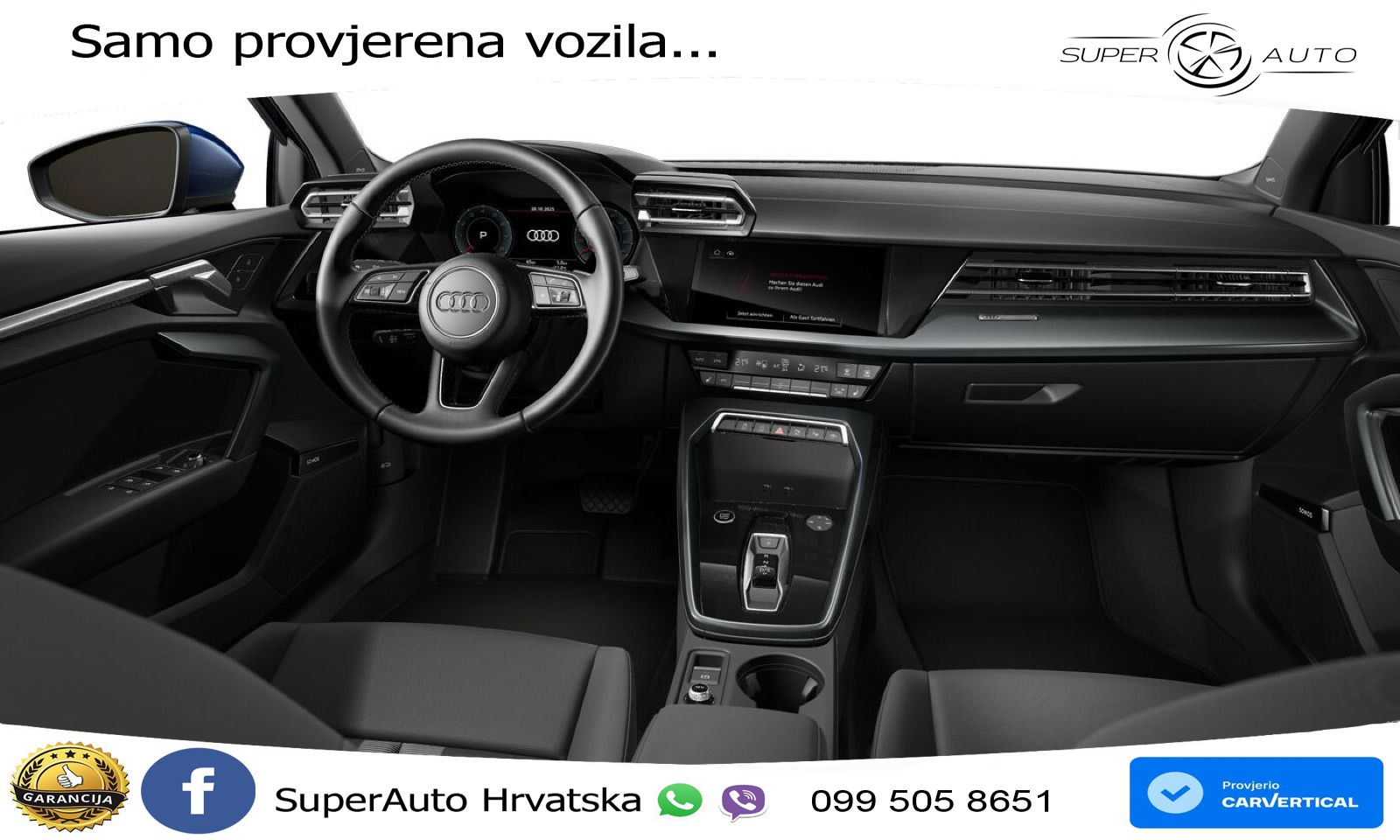 Audi A3 35 TFSI (150 KS) S tronic LED+GR SJED+ACC