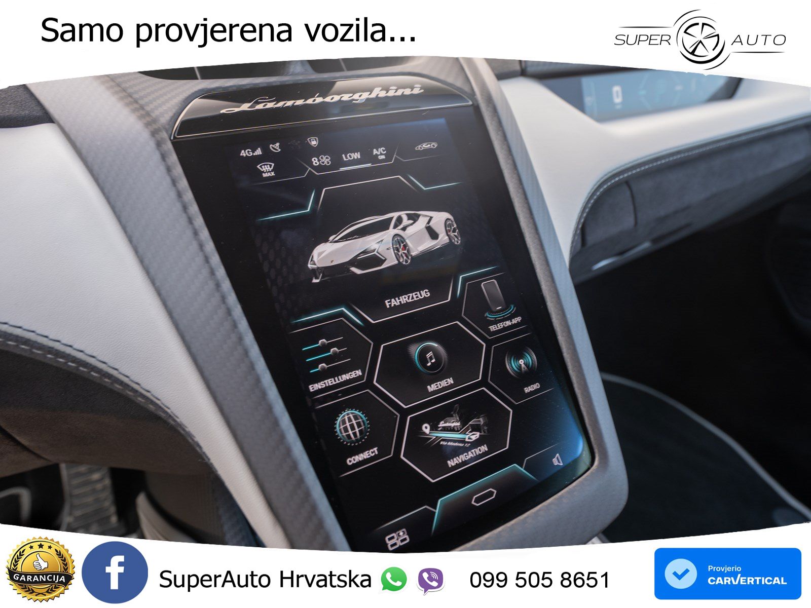 Lamborghini Revuelto 6.5 V12 (1015 KS) 4WD DCT LED+GR SJED+ACC