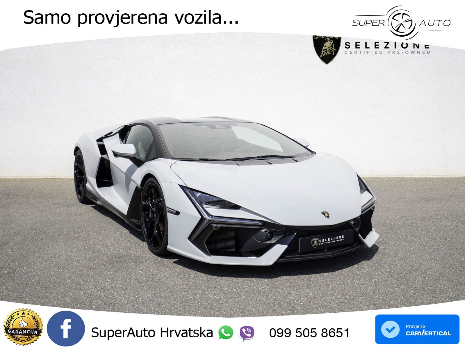Lamborghini Revuelto 6.5 V12 (1015 KS) 4WD DCT LED+GR SJED+ACC