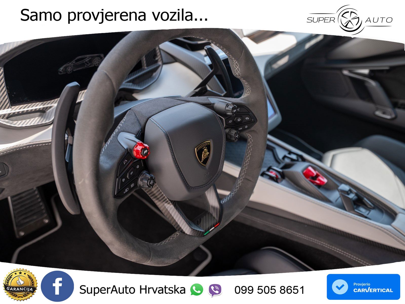 Lamborghini Revuelto 6.5 V12 (1015 KS) 4WD DCT LED+GR SJED+ACC