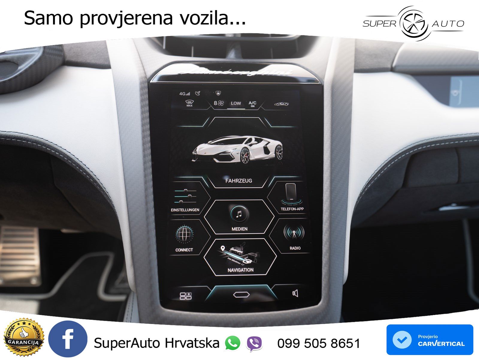 Lamborghini Revuelto 6.5 V12 (1015 KS) 4WD DCT LED+GR SJED+ACC