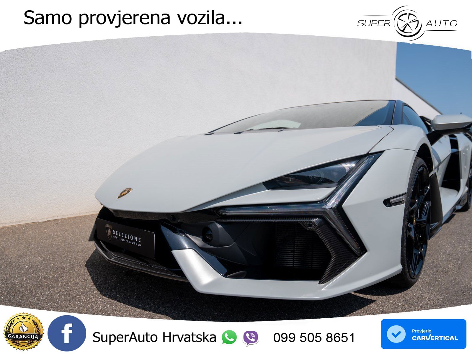 Lamborghini Revuelto 6.5 V12 (1015 KS) 4WD DCT LED+GR SJED+ACC