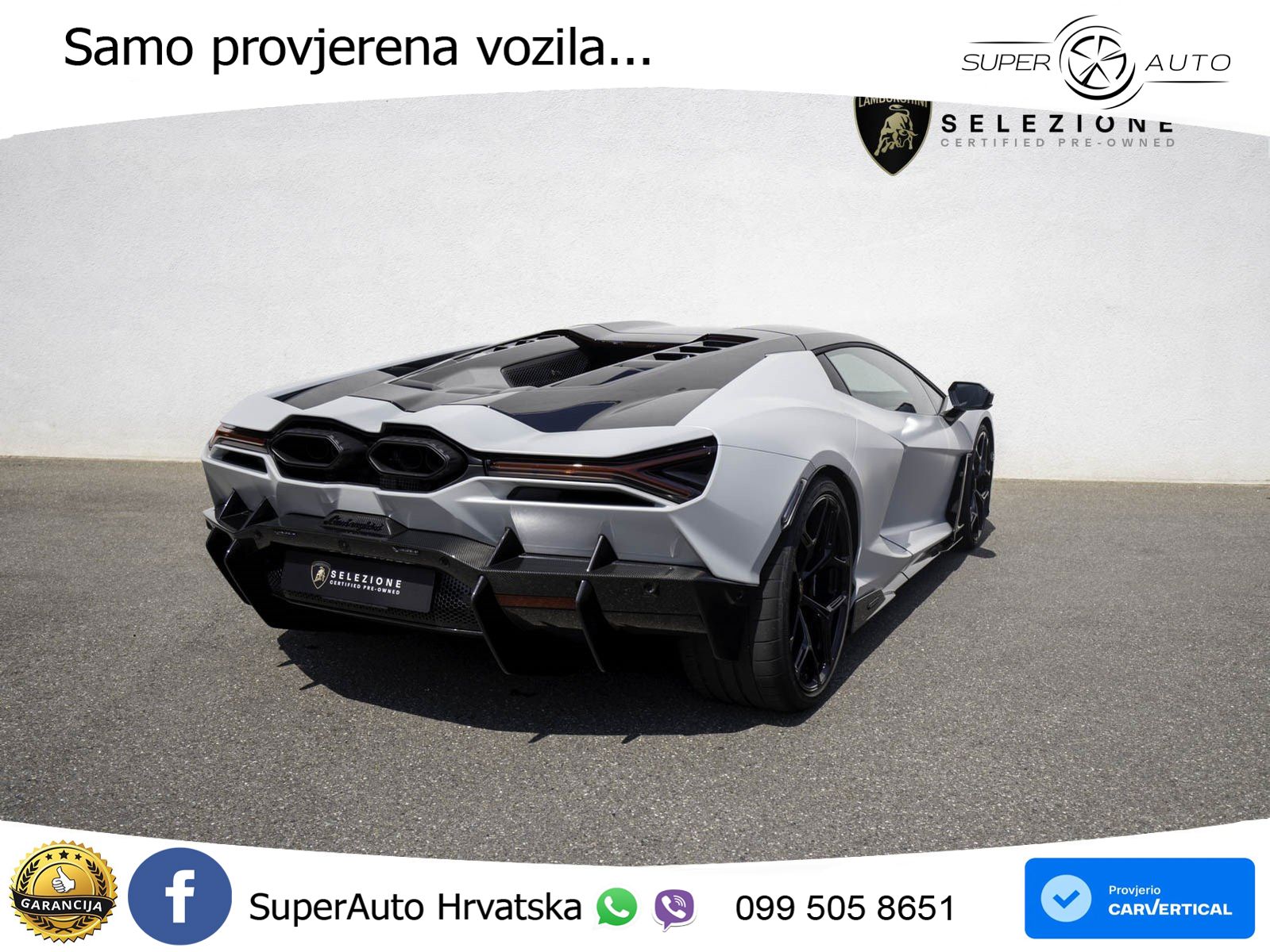 Lamborghini Revuelto 6.5 V12 (1015 KS) 4WD DCT LED+GR SJED+ACC