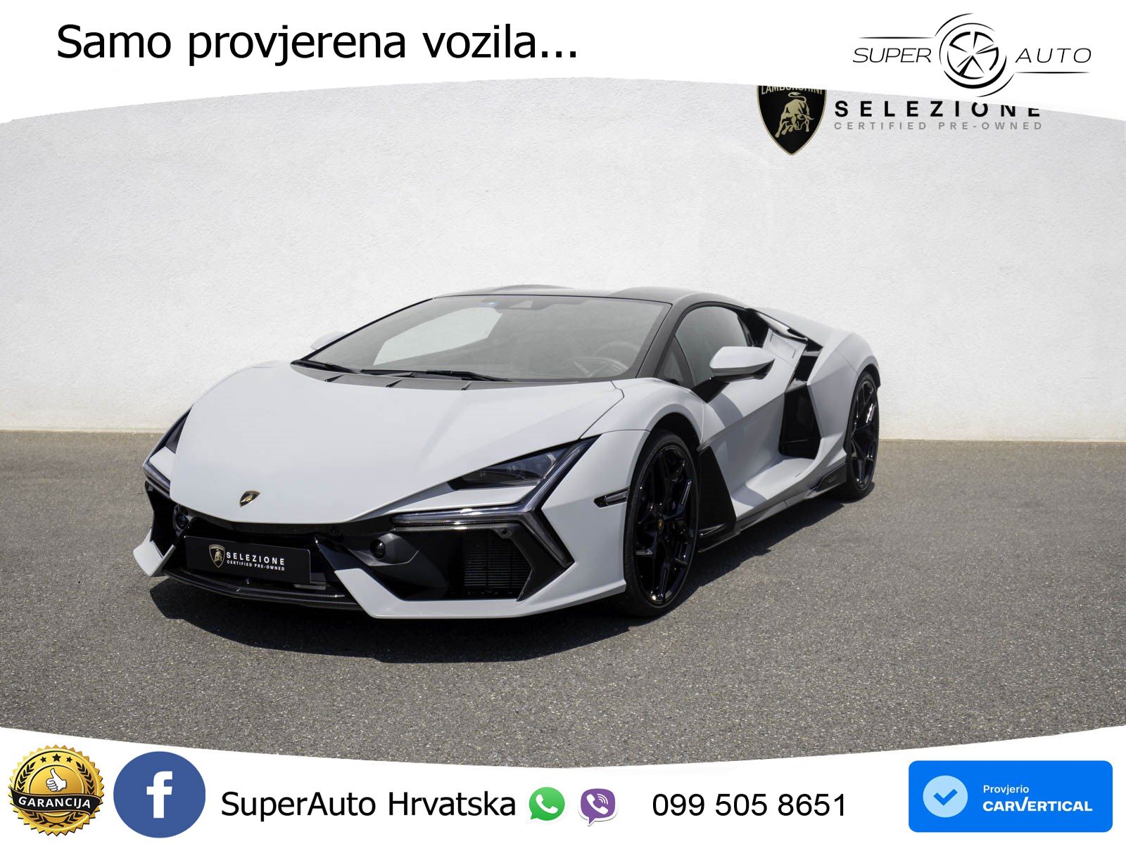 Lamborghini Revuelto 6.5 V12 (1015 KS) 4WD DCT LED+GR SJED+ACC