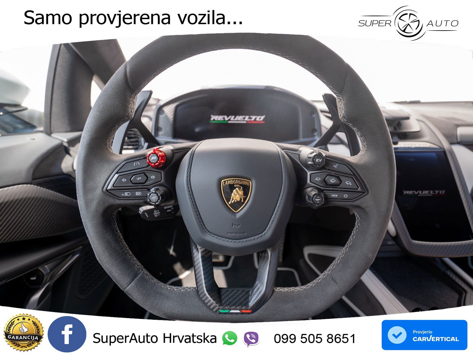 Lamborghini Revuelto 6.5 V12 (1015 KS) 4WD DCT LED+GR SJED+ACC