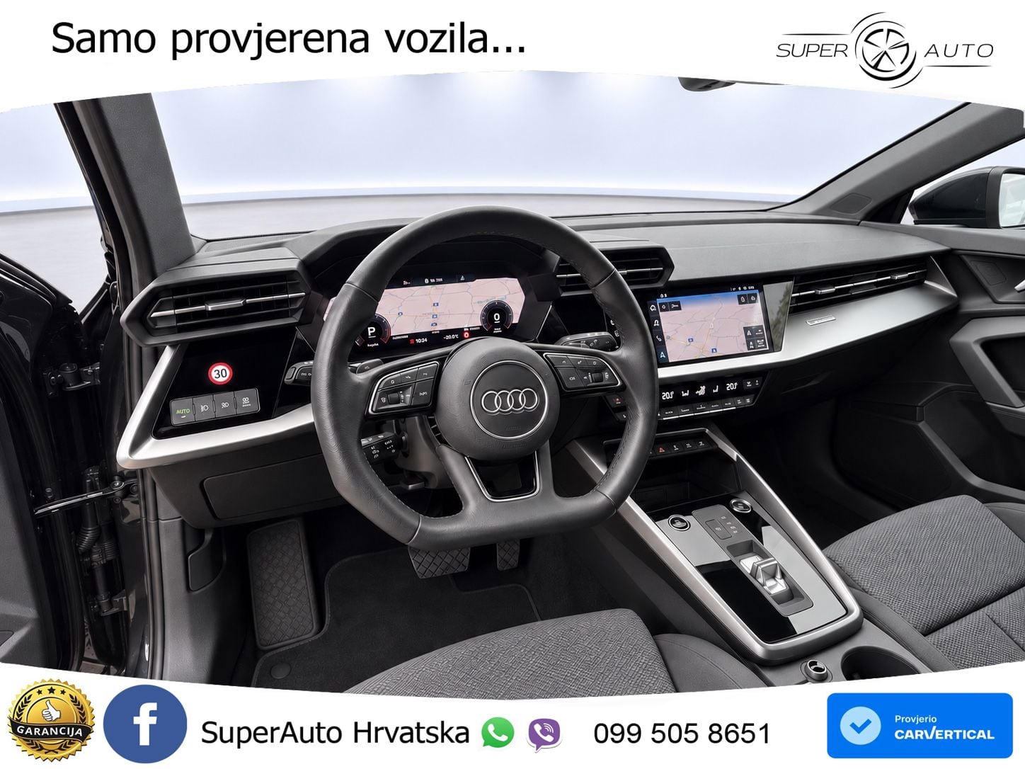 Audi A3 35 TDI (150 KS) S tronic LED+GR SJED+ACC
