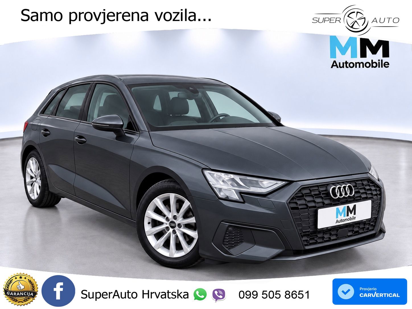 Audi A3 35 TDI (150 KS) S tronic LED+GR SJED+ACC