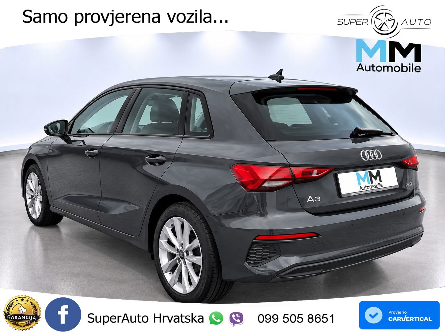 Audi A3 35 TDI (150 KS) S tronic LED+GR SJED+ACC