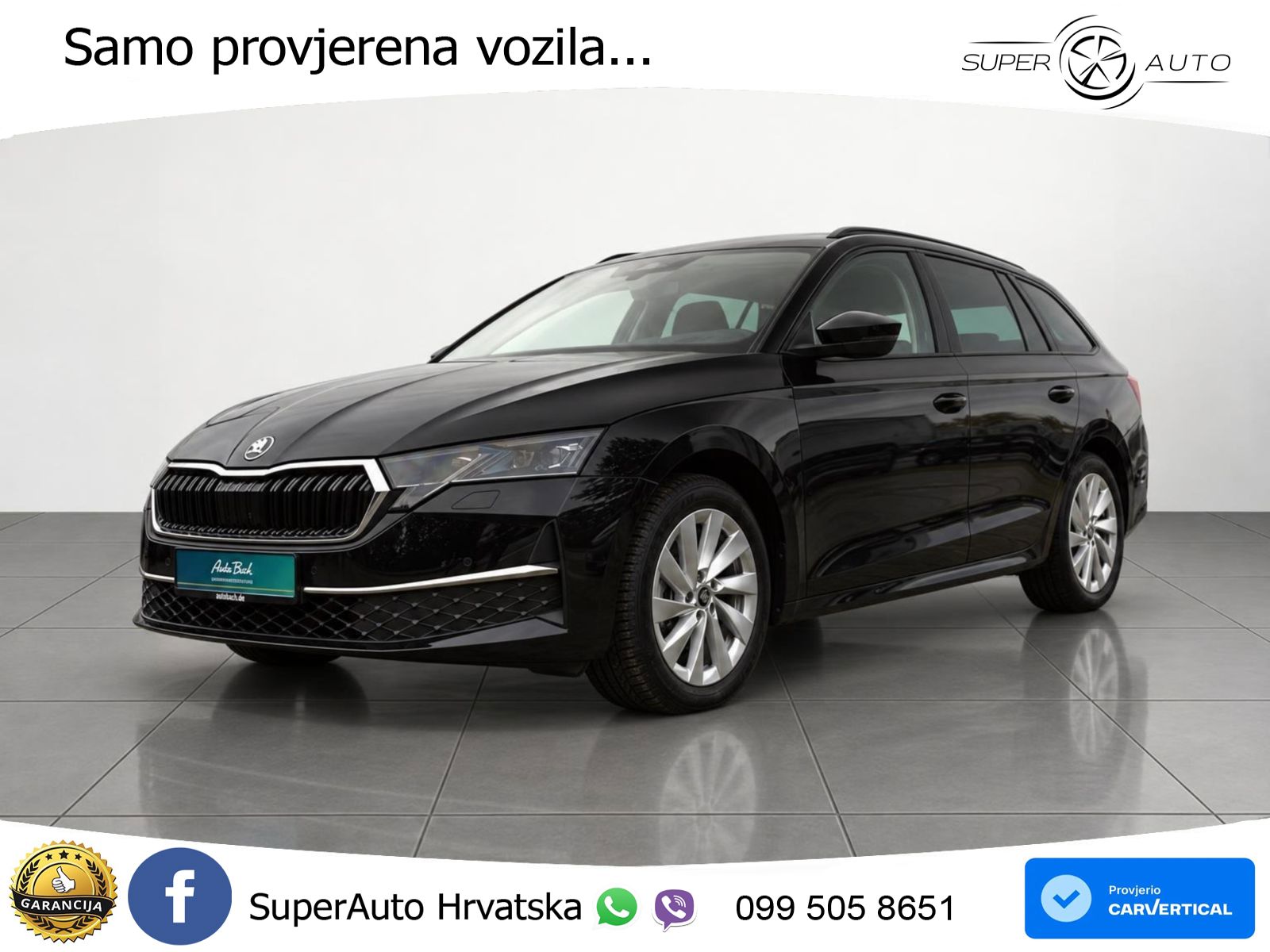 Škoda Octavia Combi 2.0 TDI (150 KS) DSG Selection LED+GR SJED+ACC