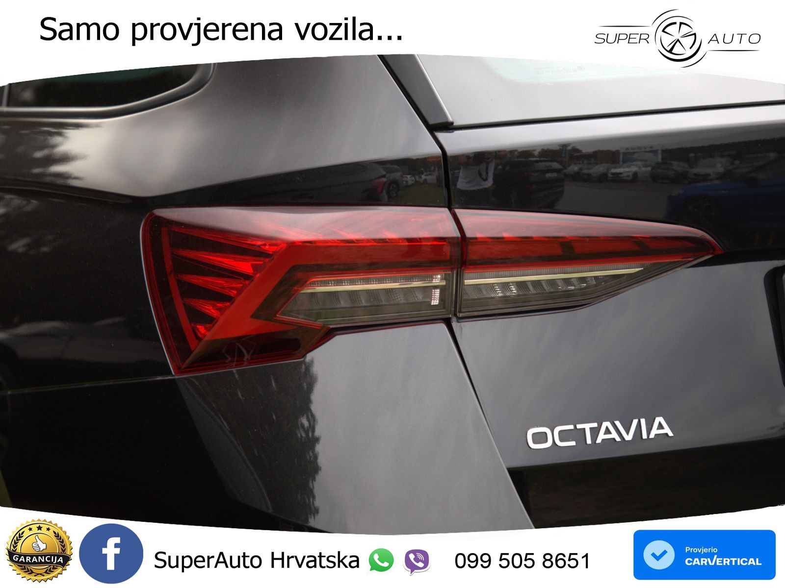 Škoda Octavia Combi 2.0 TDI (150 KS) DSG Selection LED+GR SJED+ACC