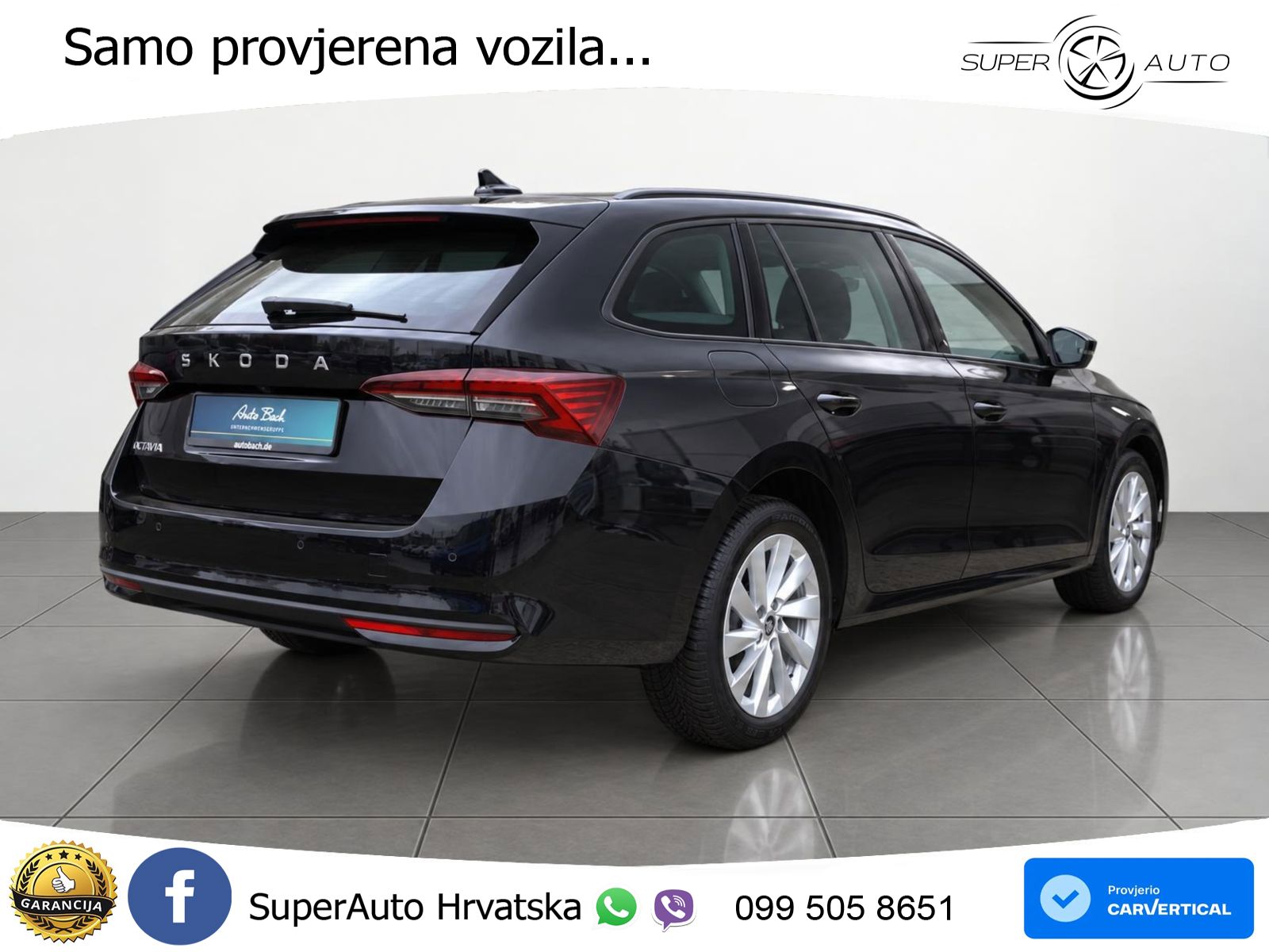 Škoda Octavia Combi 2.0 TDI (150 KS) DSG Selection LED+GR SJED+ACC