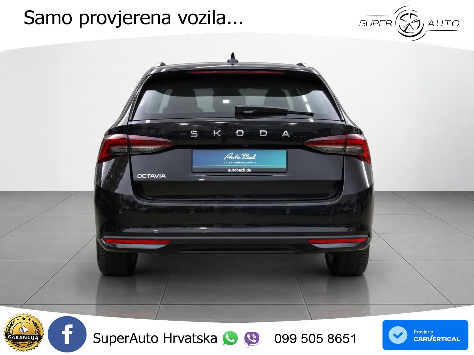 Škoda Octavia Combi 2.0 TDI (150 KS) DSG Selection LED+GR SJED+ACC