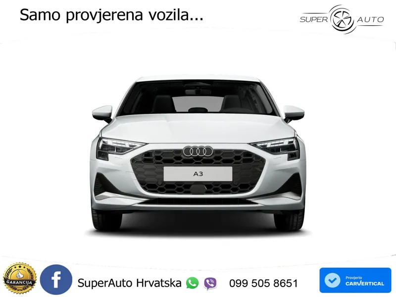 Audi A3 35 TFSI (150 KS) S tronic advanced LED+GR SJED+ACC