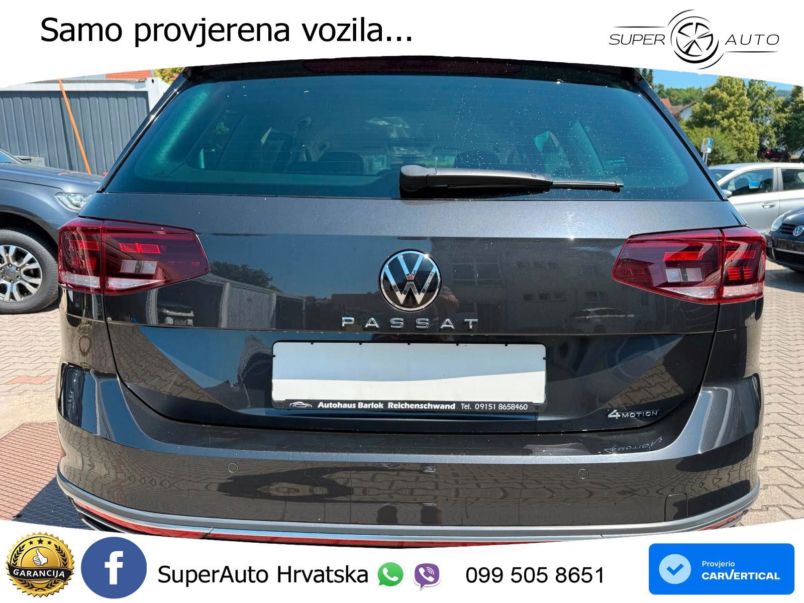 Volkswagen Passat Variant 2.0 TDI (240 KS) 4MOTION DSG LED+GR SJED+ACC