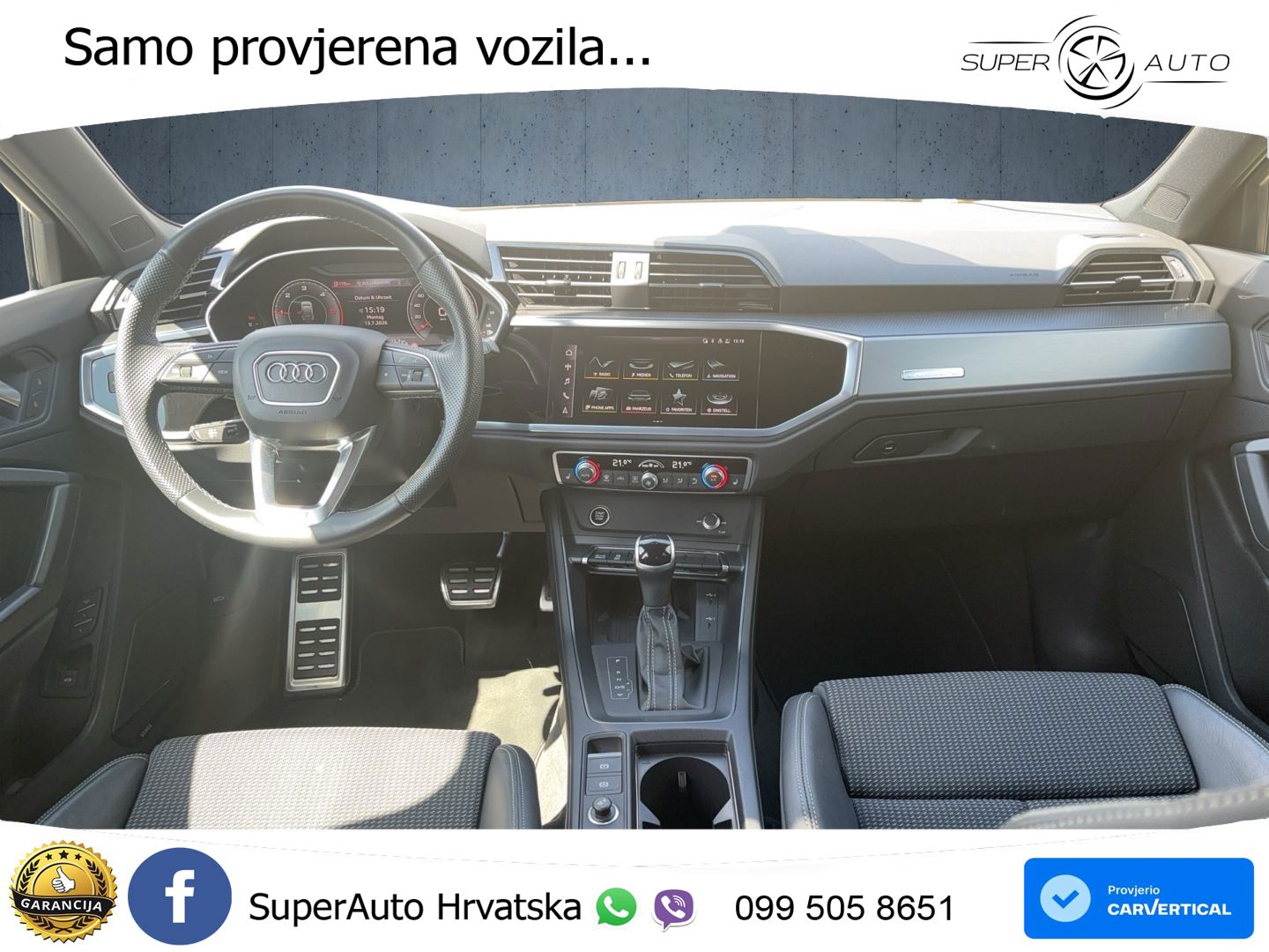 Audi Q3 Sportback 40 TDI (200 KS) quattro S tronic S line MATRIX+GR SJED+KAM