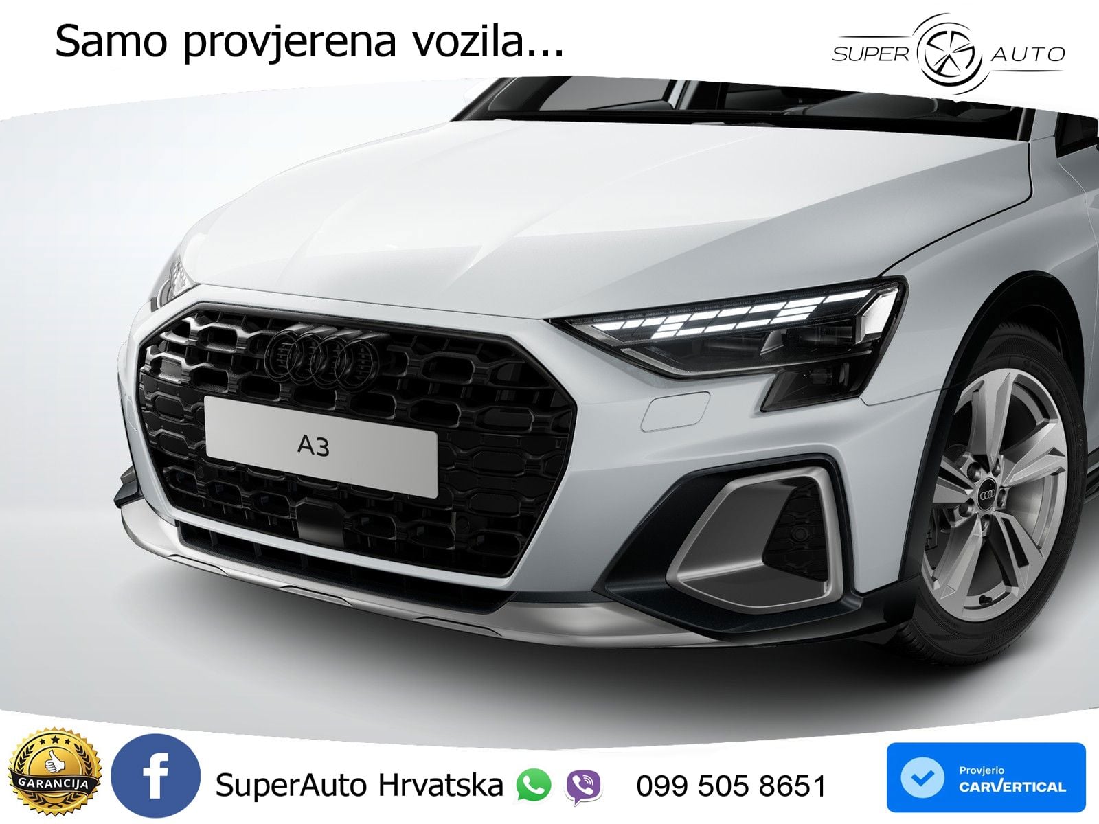 Audi A3 allstreet 35 TFSI (150 KS) LED+GR SJED+ACC