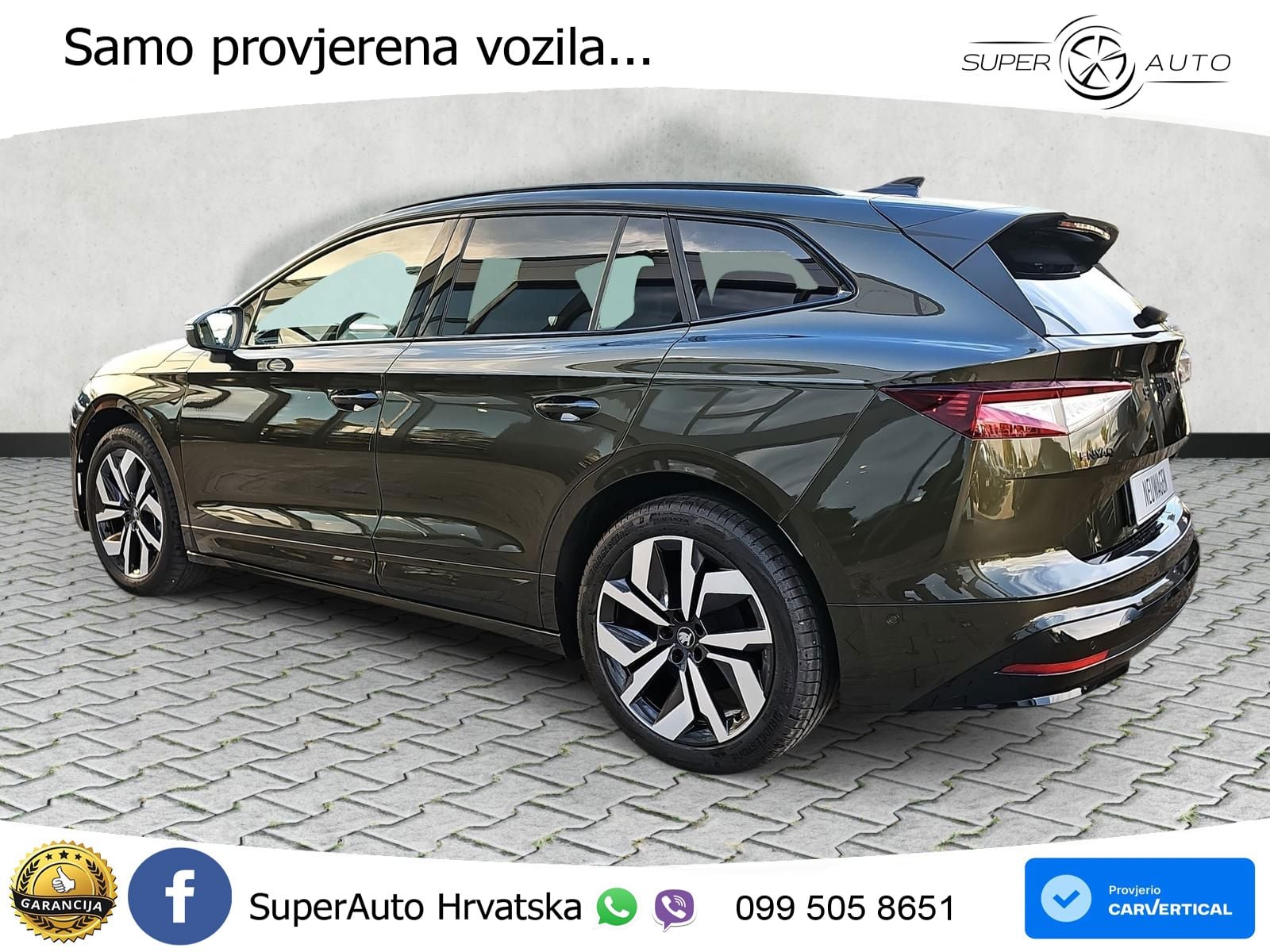 Škoda Enyaq 85 82 kWh (286 KS) SportLine LED+GR SJED+ACC