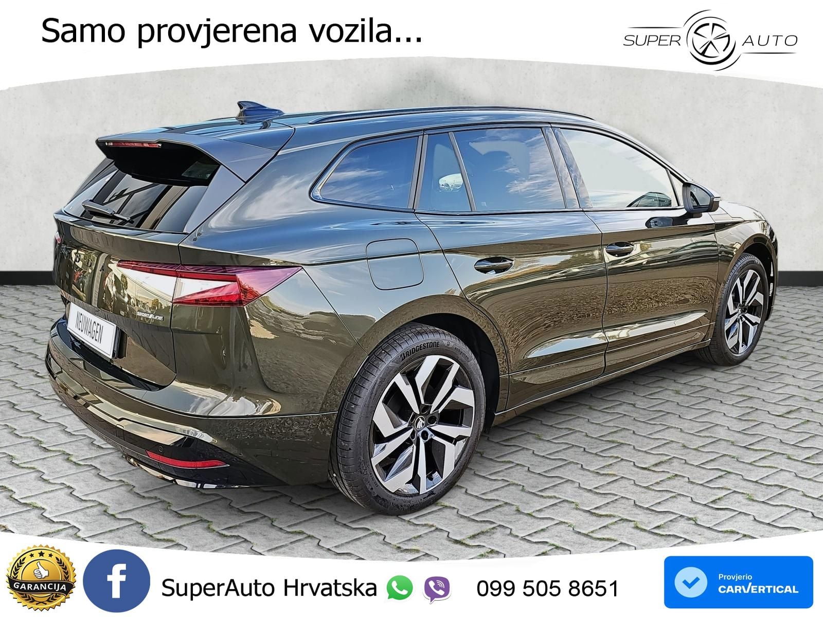 Škoda Enyaq 85 82 kWh (286 KS) SportLine LED+GR SJED+ACC