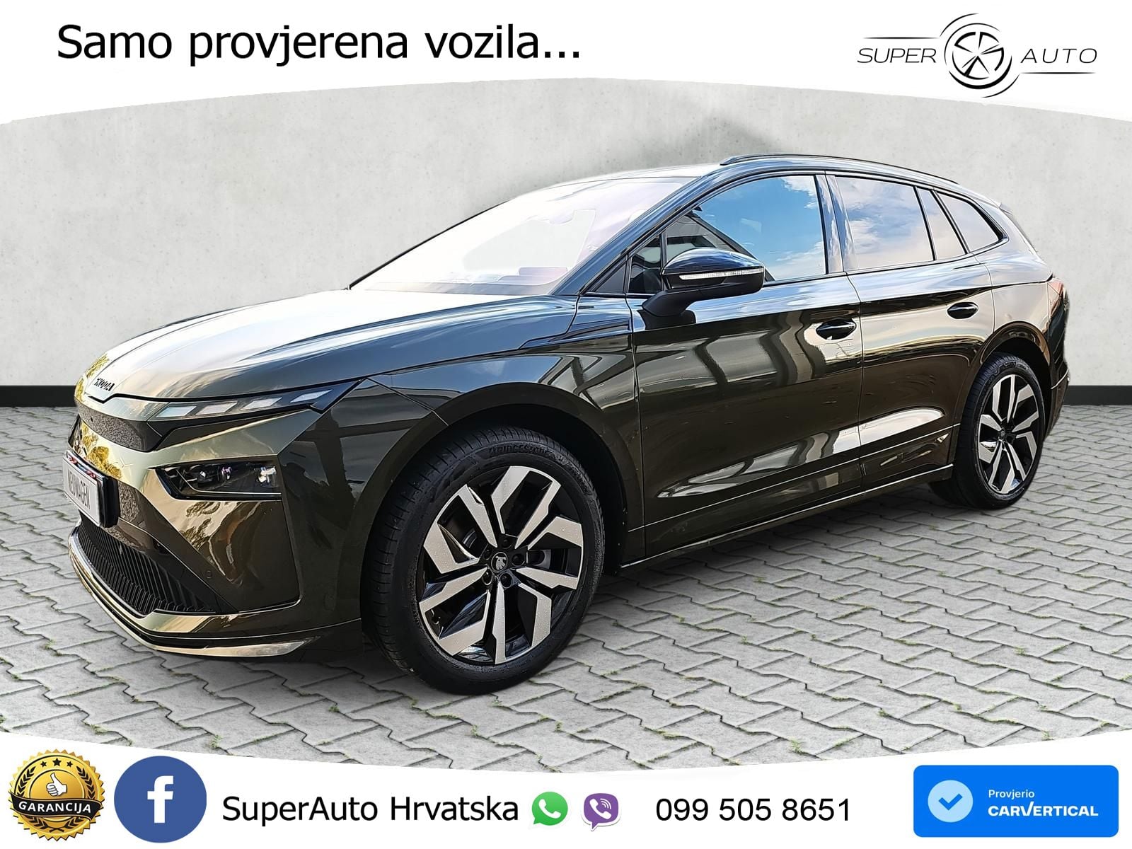 Škoda Enyaq 85 82 kWh (286 KS) SportLine LED+GR SJED+ACC