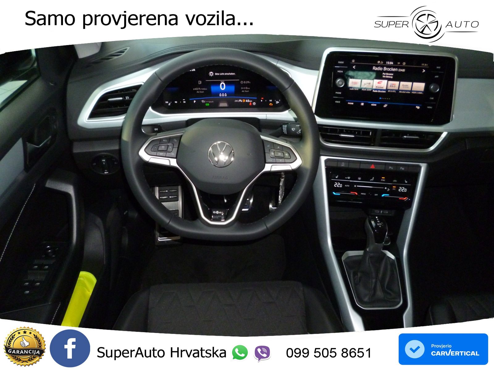 Volkswagen T-Roc 1.5 TSI (150 KS) DSG LED+GR SJED+ACC