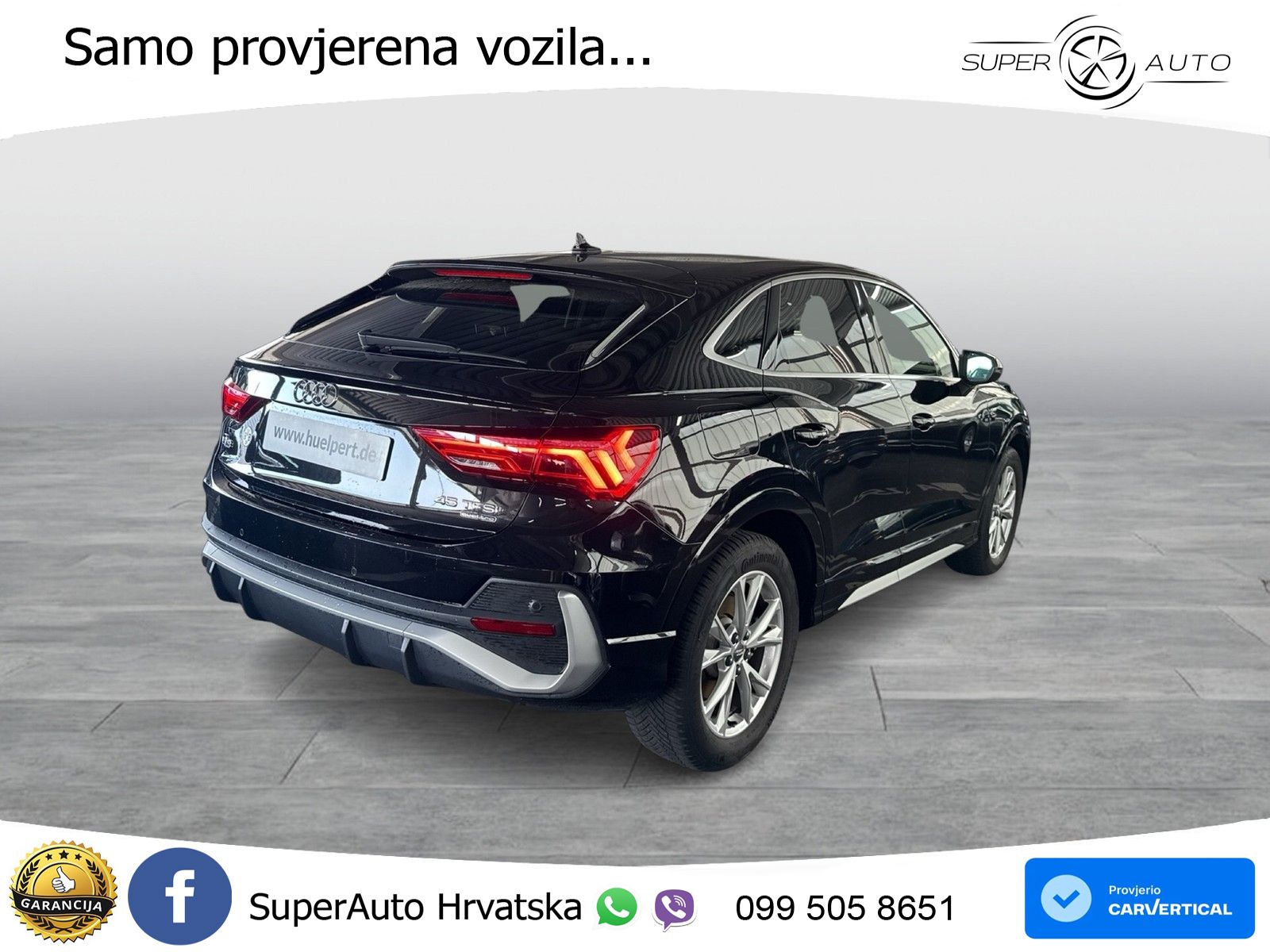 Audi Q3 II Sportback 45 TFSI (230 KS) quattro S tronic S line
