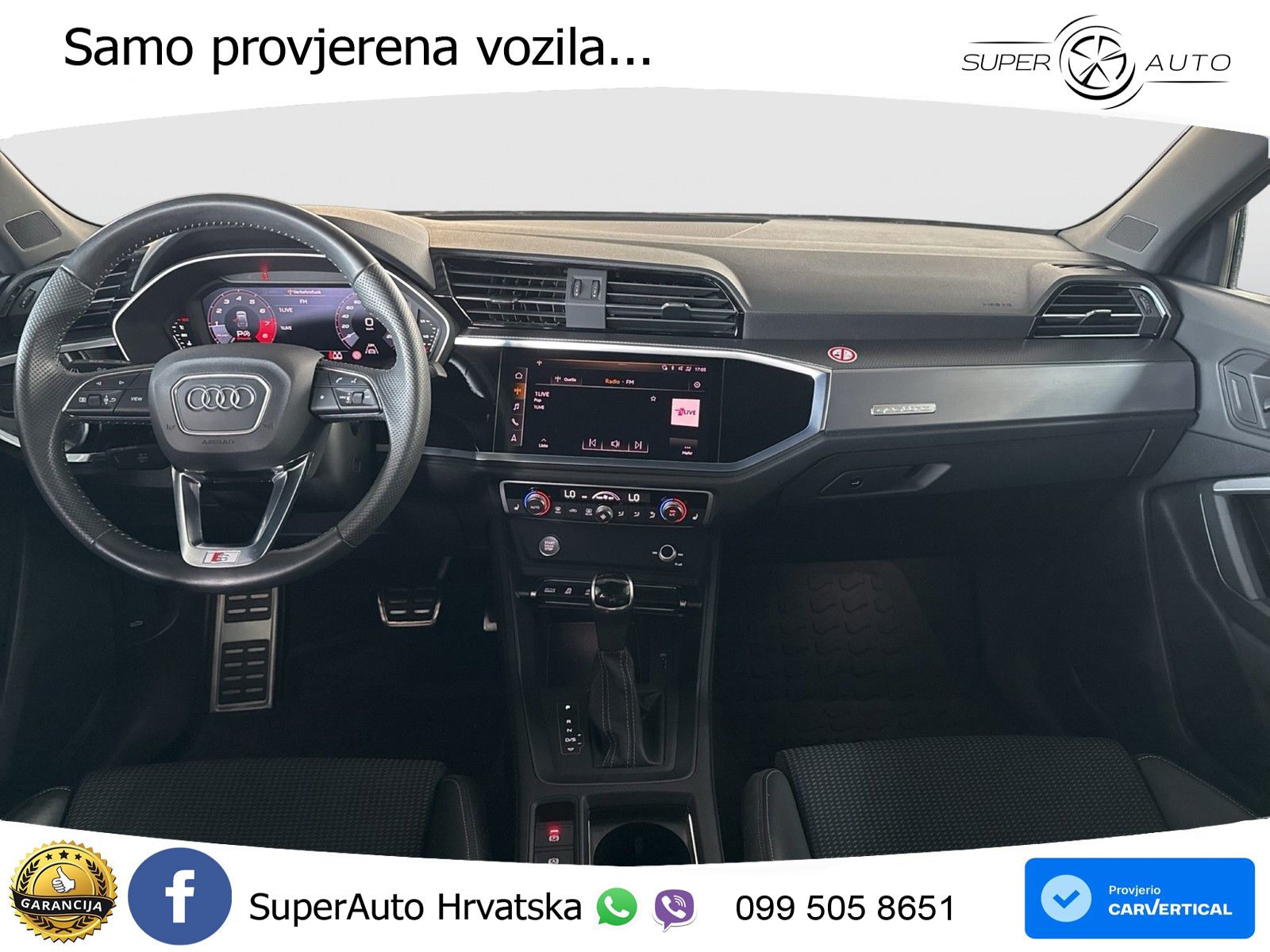 Audi Q3 II Sportback 45 TFSI (230 KS) quattro S tronic S line